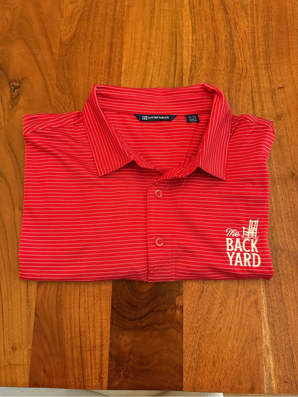 The Back Yard at Oxmoor Valley Golf Course - Cutter & Buck Men’s Golf Polo - XL